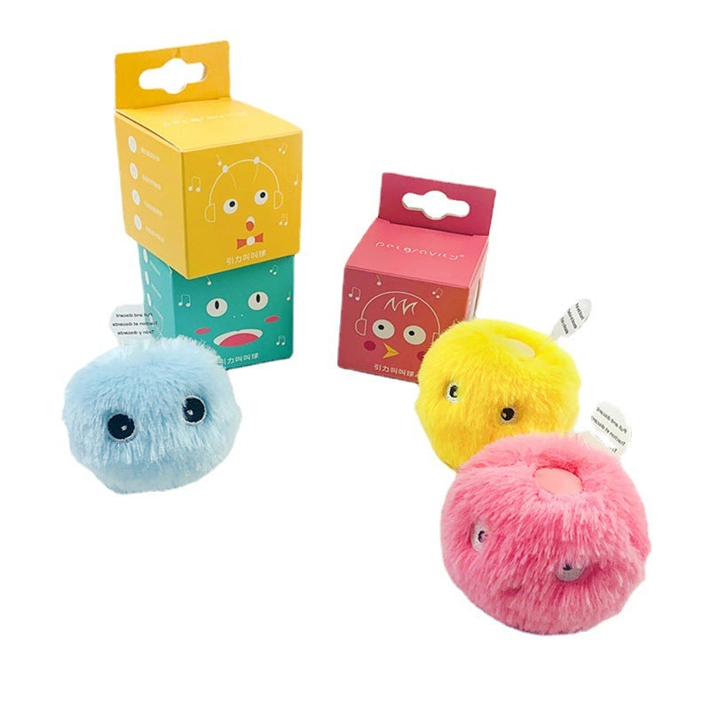 Kitty Calling Ball Toy Light-emitting Cat Teasing Ball Catnip Sound Molar Long Lasting Self-Hi Relieving Stuffy Dog Toy Pet Products - Zyrawave