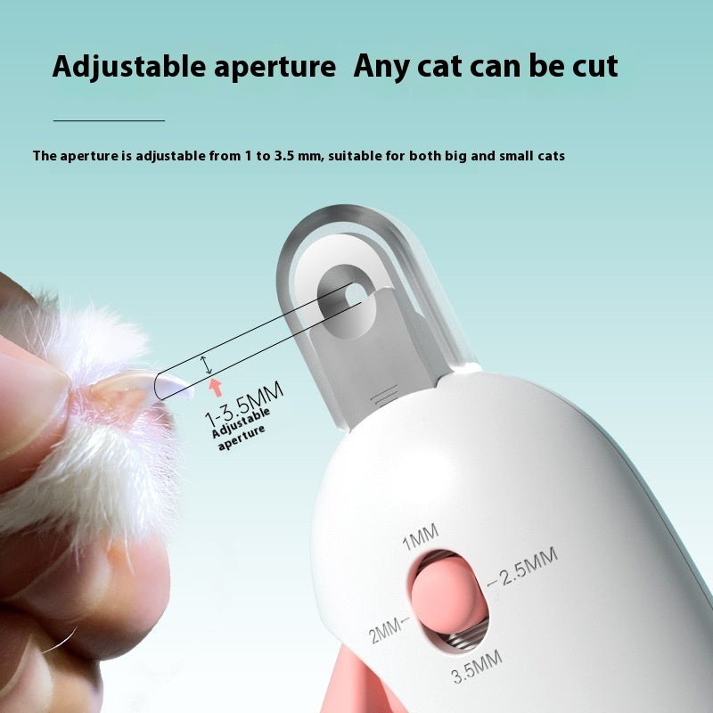 Cat Nail Scissors With Gravity Push Scissors - Zyrawave
