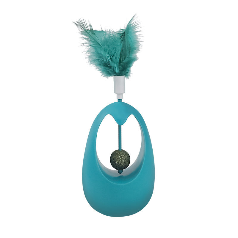 Catnip Ball Tumbler Cat Teaser Molar Cat Toy - Zyrawave