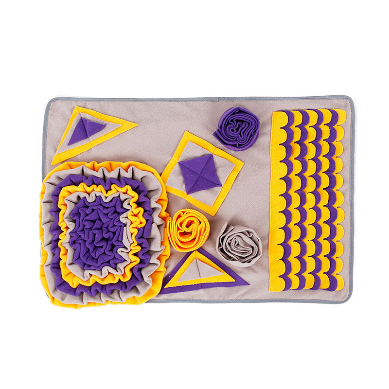 Interactive Puzzle Pet Sniffing Pad Blanket Smelling Traning Toy - Zyrawave
