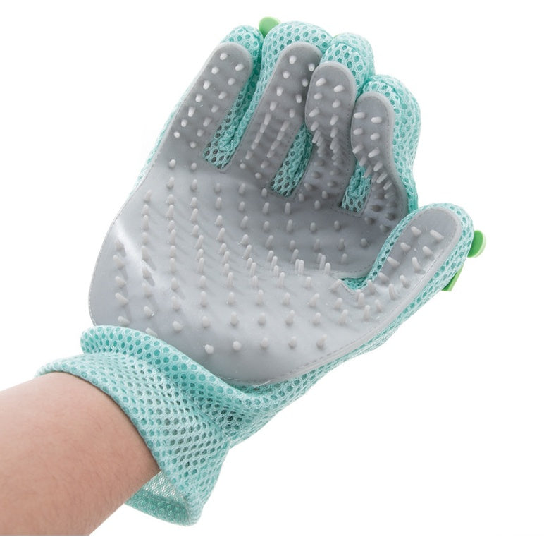 Dog Grooming Glove (fur remover + massage) - Zyrawave