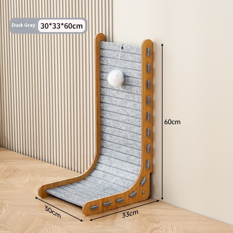Vertical Wall Sticker Sofa Sisal Felt Cat Scratch Board - Zyrawave