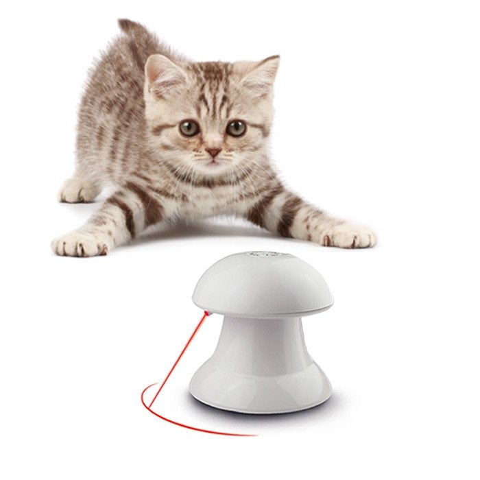 LED laser laser cat turntable funny cat stick - Zyrawave