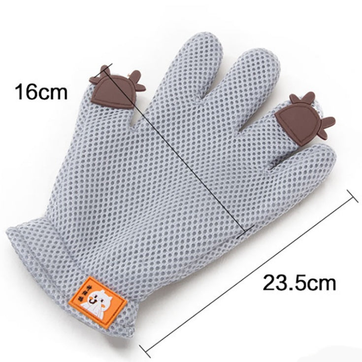 Dog Grooming Glove (fur remover + massage) - Zyrawave