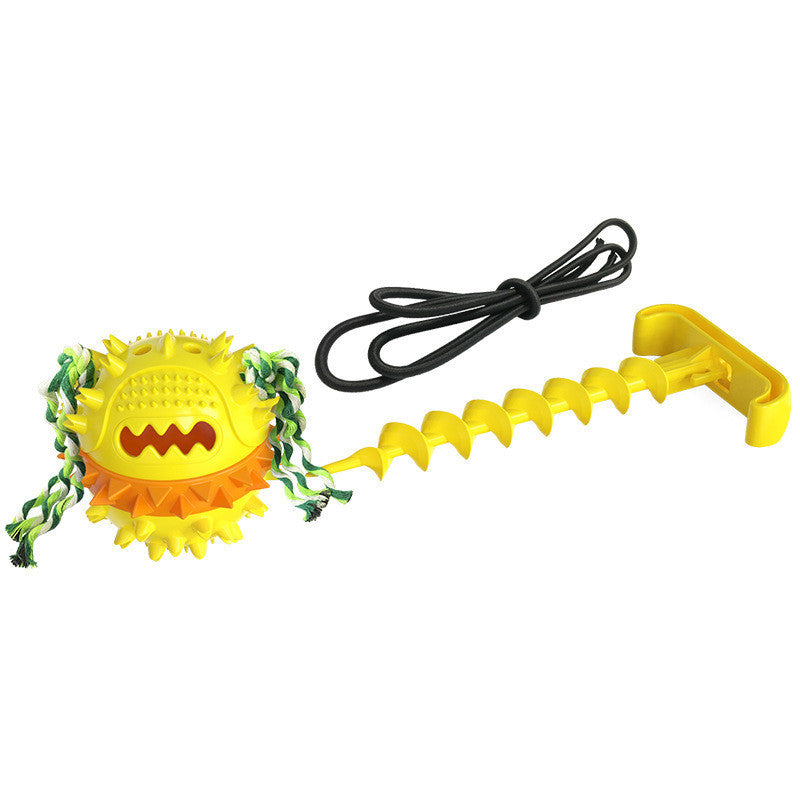 Dog Teething And Bite Resistant Outdoor Strong Draw Rope Ball - Zyrawave