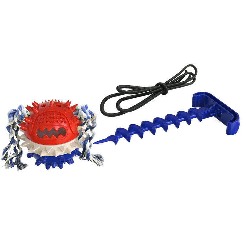 Dog Teething And Bite Resistant Outdoor Strong Draw Rope Ball - Zyrawave
