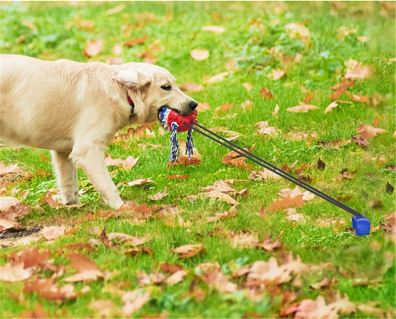 Dog Teething And Bite Resistant Outdoor Strong Draw Rope Ball - Zyrawave