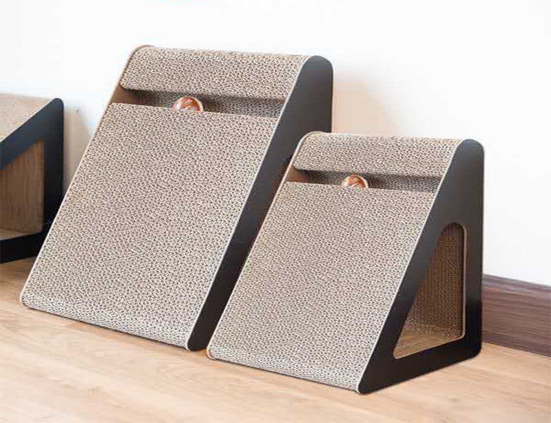 Triangle Cat Scratch Board Claw Sharpener Cat Scratch Post - Zyrawave
