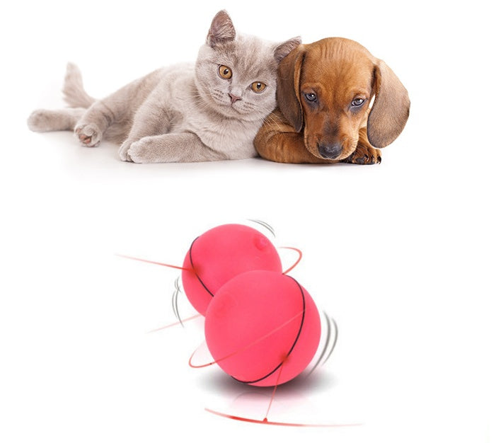 LED Laser Electronic Rolling Pet Funny Cat Toy Ball - Zyrawave