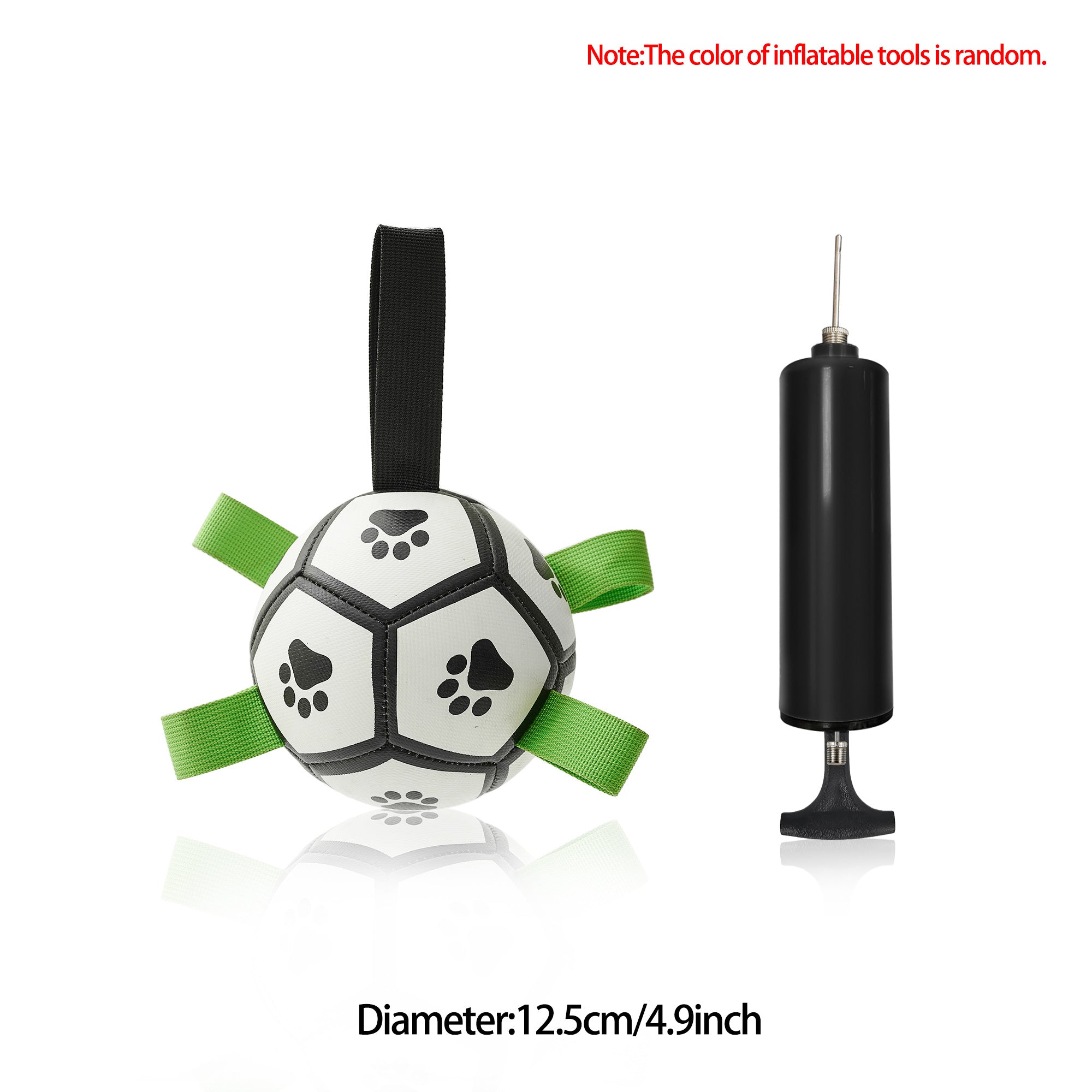 Interactive Dog Football Toy Soccer Ball Inflated Training Toy For ... - Zyrawave