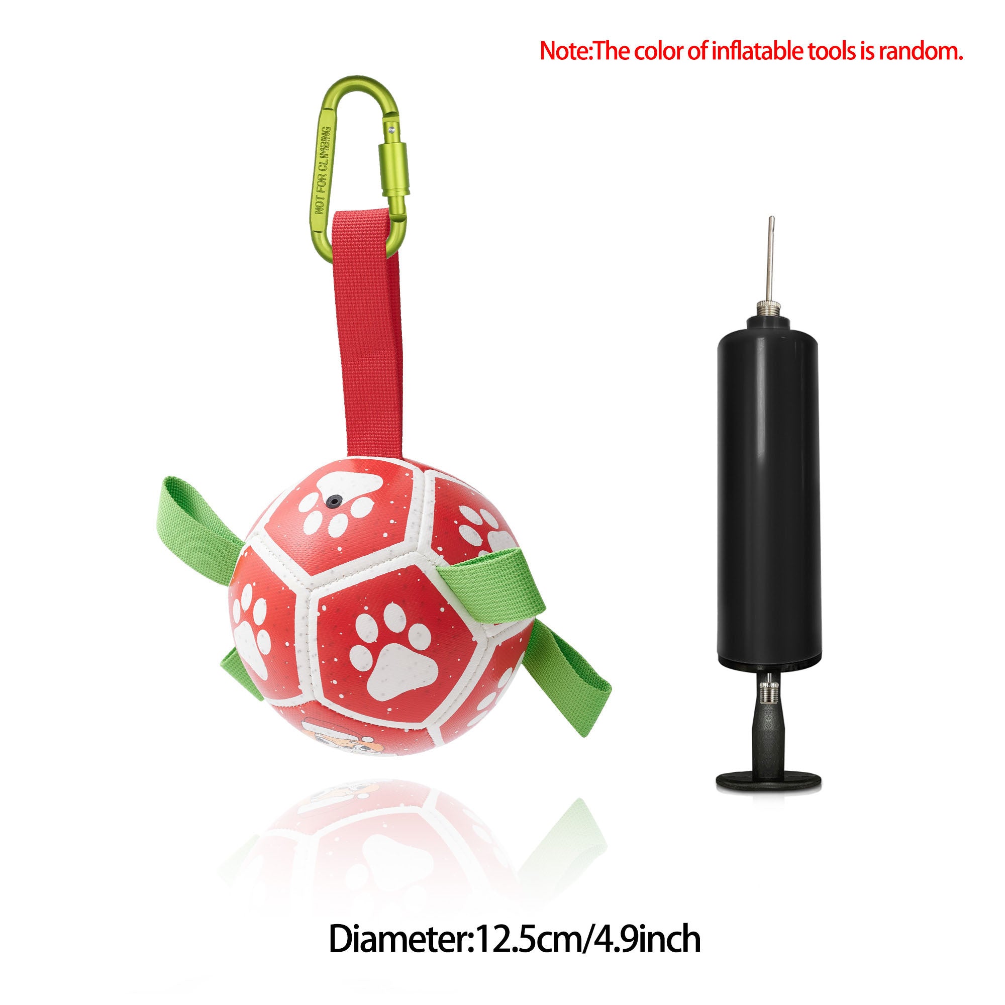 Interactive Dog Football Toy Soccer Ball Inflated Training Toy For ... - Zyrawave