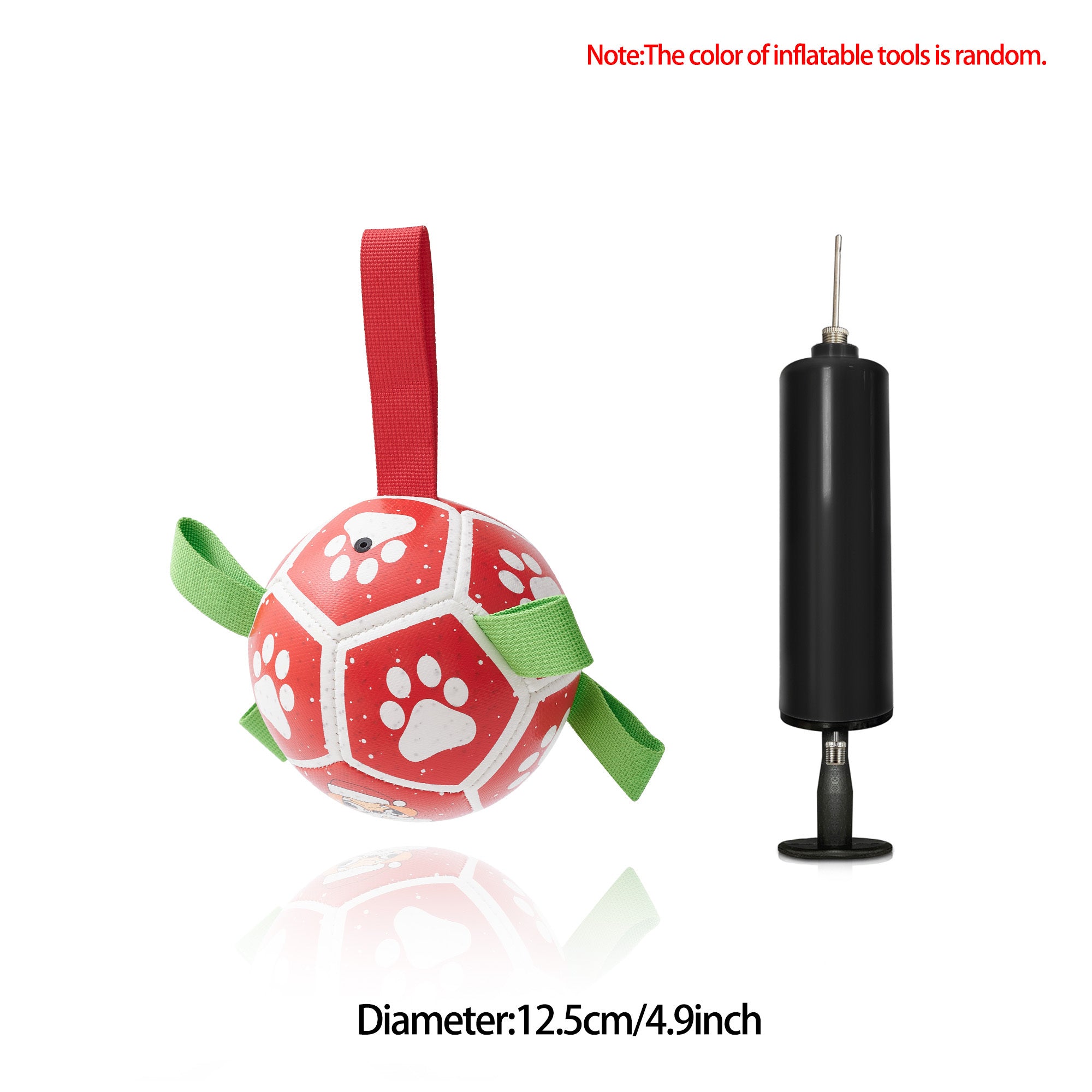Interactive Dog Football Toy Soccer Ball Inflated Training Toy For ... - Zyrawave