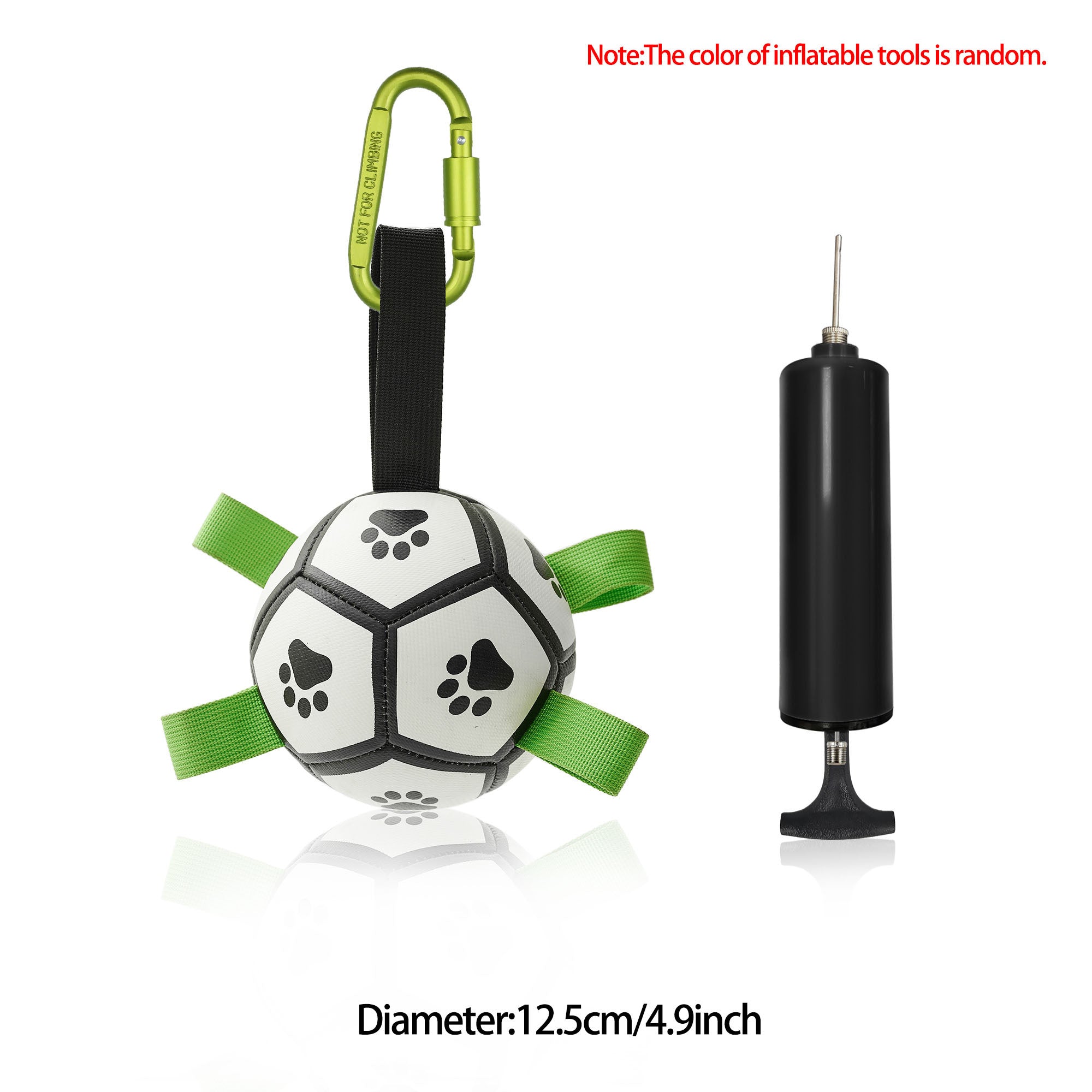Interactive Dog Football Toy Soccer Ball Inflated Training Toy For ... - Zyrawave