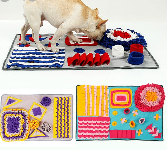 Interactive Puzzle Pet Sniffing Pad Blanket Smelling Traning Toy - Zyrawave
