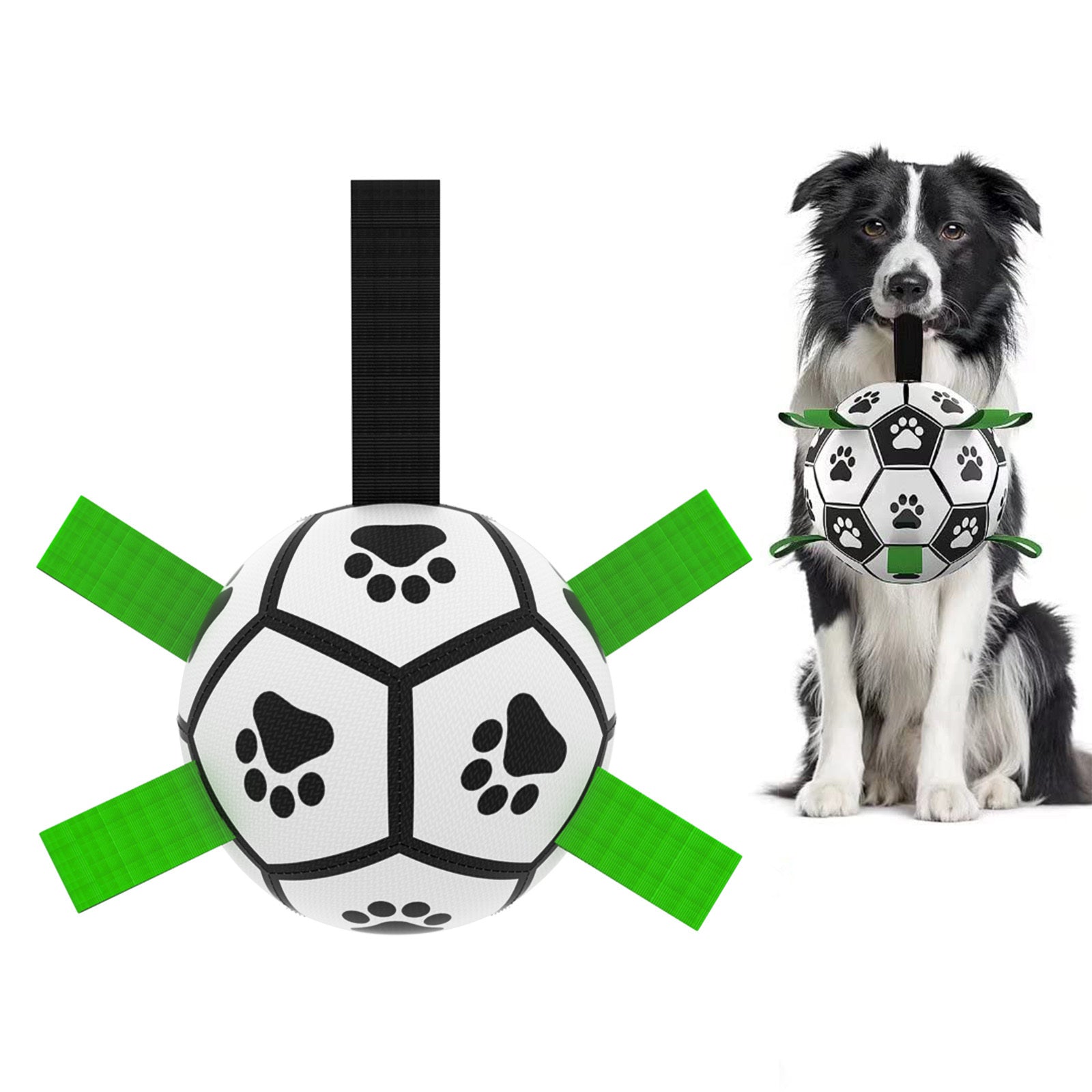 Interactive Dog Football Toy Soccer Ball Inflated Training Toy For ... - Zyrawave