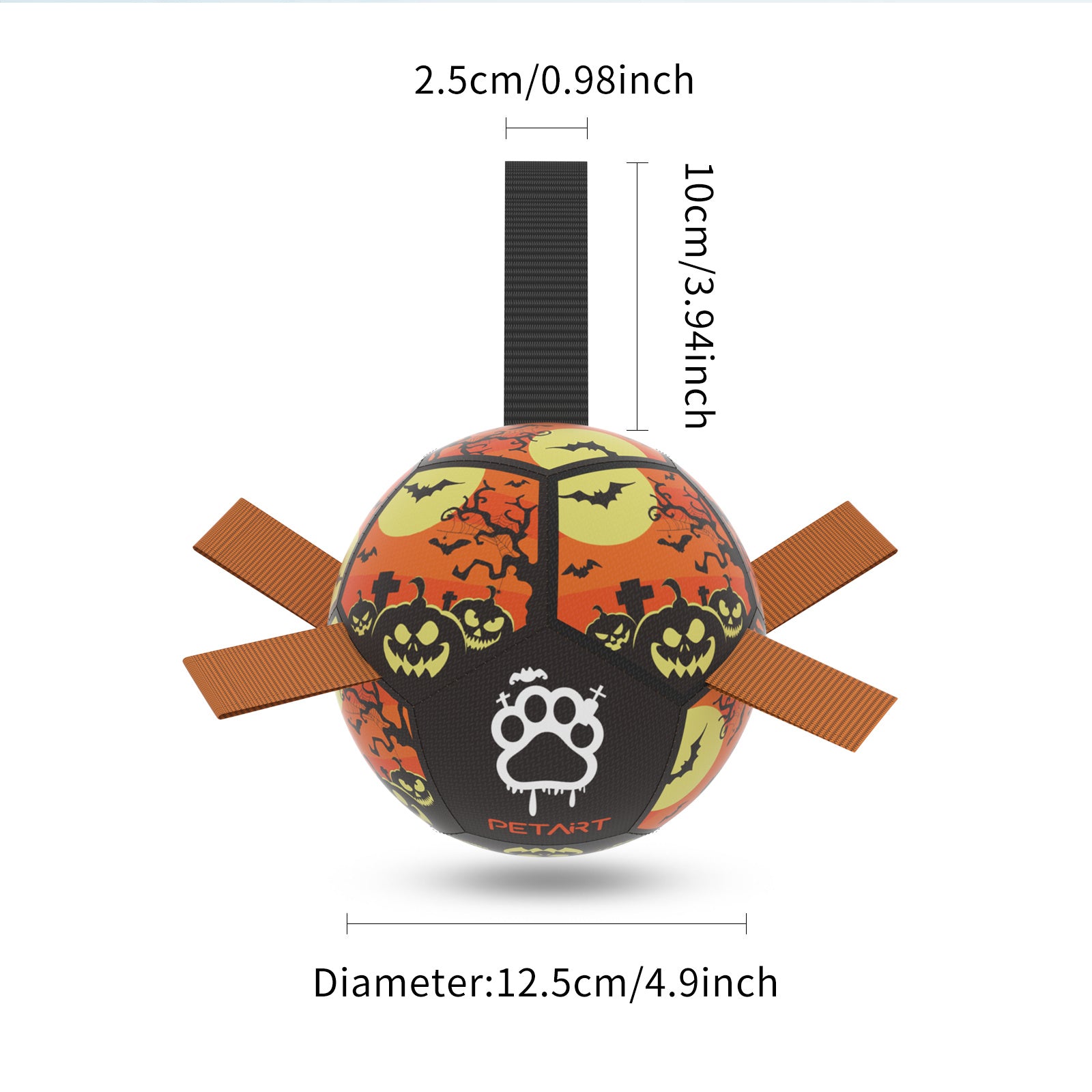Interactive Dog Football Toy Soccer Ball Inflated Training Toy For ... - Zyrawave