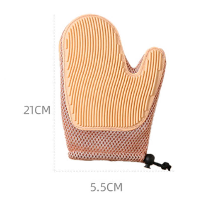Cat Hair Glove Pet Fur Remover Glove Dog Grooming Glove Brush For S... - Zyrawave