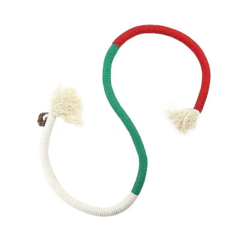 Bite Rope Self-Hi Relieving Stuffy Catnip Toy Bite-resistant Cat Te... - Zyrawave