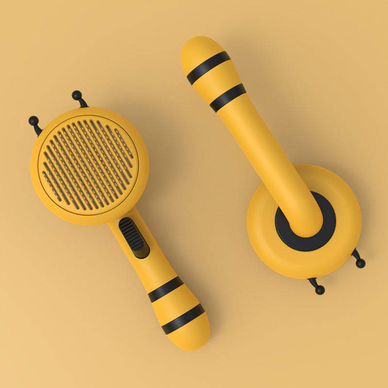 Small Bee Shaped Pet Cat Pin Comb - Zyrawave