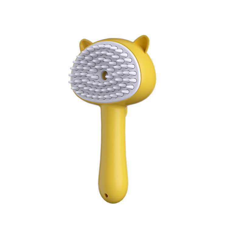 Hair Cleaning Brush With Mist Multifunctional Cat Grooming Brush Rechargeable Self Cleaning Slicker Brush For Pets Dogs & Cats Pet Products - Zyrawave