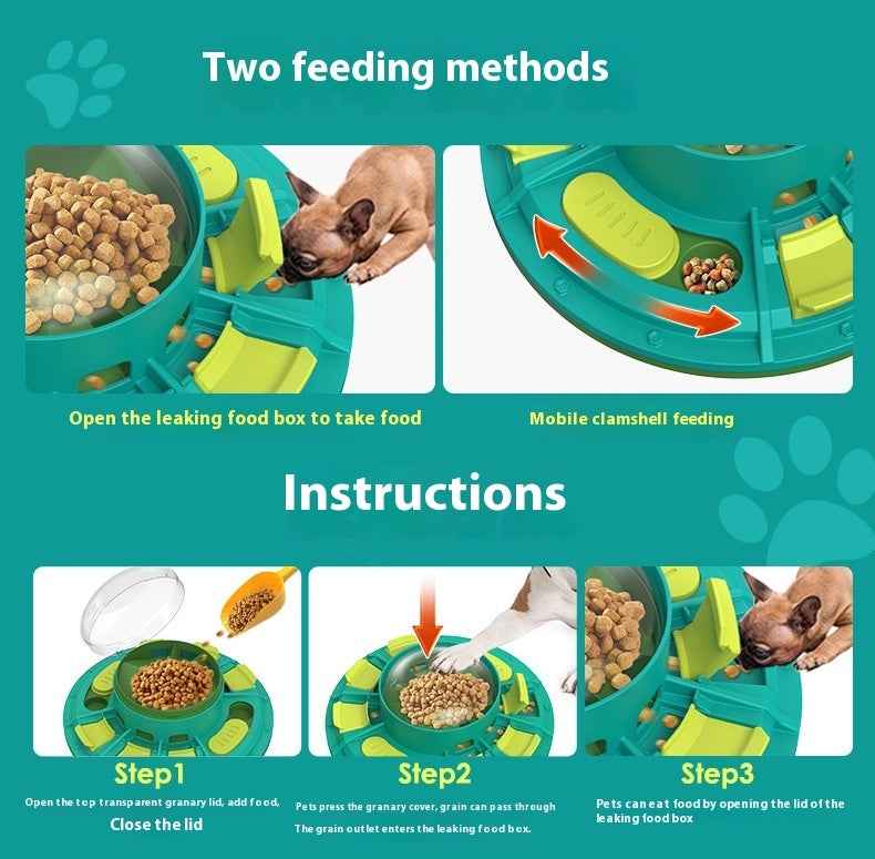 Interactive Dog Puzzle Toy For IQ Improvement And Slow Feeding Suit... - Zyrawave
