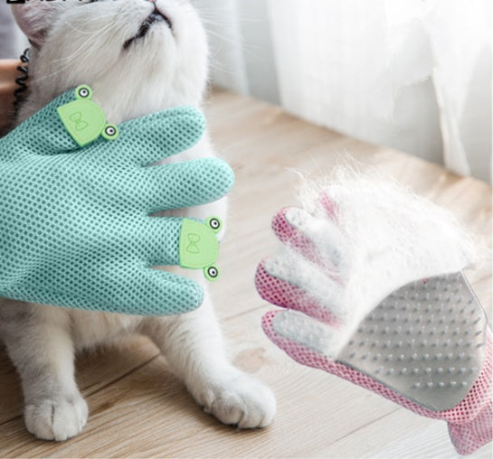 Dog Grooming Glove (fur remover + massage) - Zyrawave