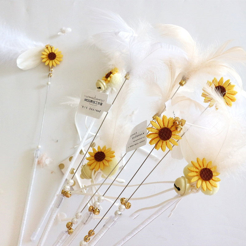 Feather Fairy Tassel Funny Cat Stick Playset - Zyrawave