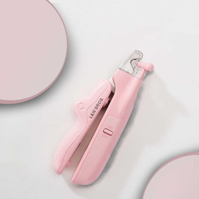 Pet Nail Clippers With LED Light Dogs Cat Nail Scissors Professional Trimmer Tool Care Grooming Supplies - Zyrawave