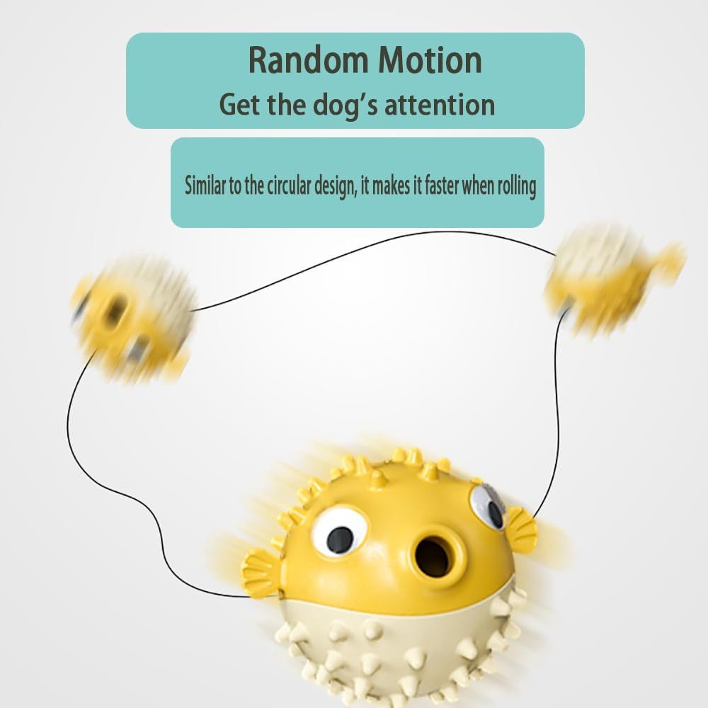 Interactive Dog Toys For Treat Dispensing Dog Chew Toys For Medium ... - Zyrawave