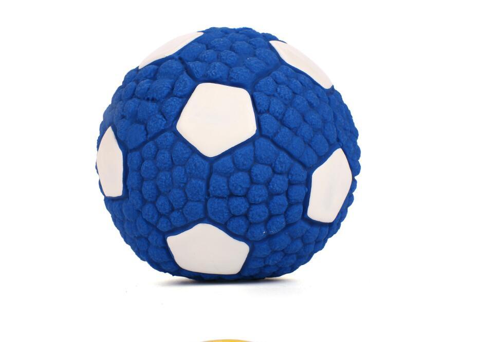 Dog toy bite-proof teeth molar latex toy ball pet interactive sound training ball pet supplies - Zyrawave