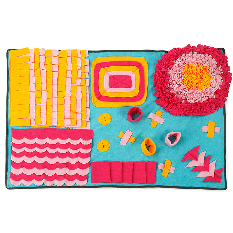 Interactive Puzzle Pet Sniffing Pad Blanket Smelling Traning Toy - Zyrawave