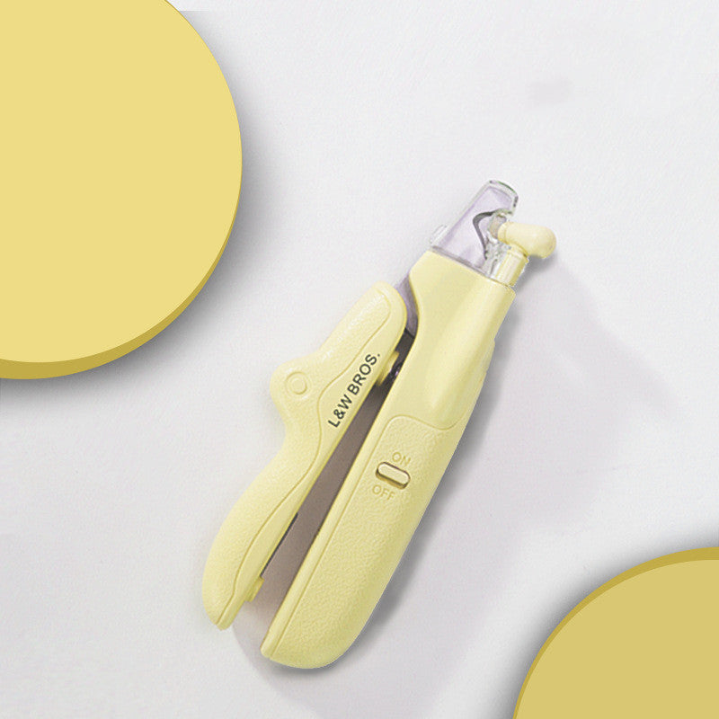 Pet Nail Clippers With LED Light Dogs Cat Nail Scissors Professional Trimmer Tool Care Grooming Supplies - Zyrawave