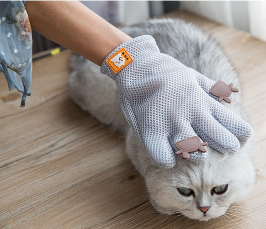 Dog Grooming Glove (fur remover + massage) - Zyrawave