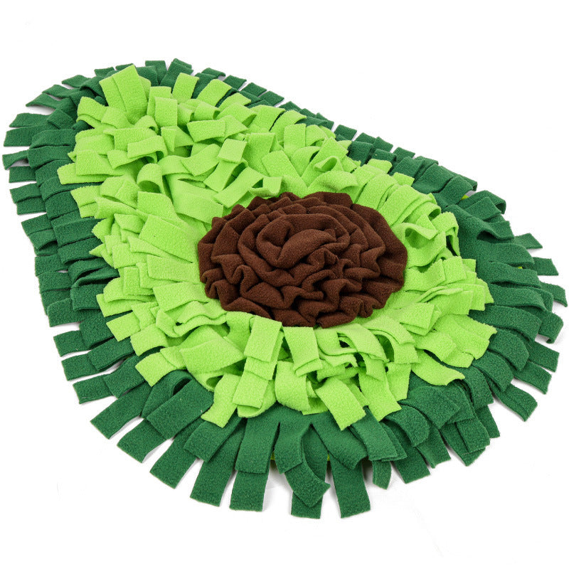 Dog Sniffing Mat Dog Puzzle Toy Pet Snack Feeding Mat Boring Intera... - Zyrawave