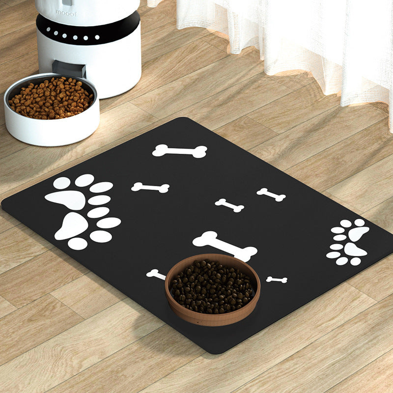Pet Diatom Ooze Floor Mat Dogs And Cats Eating Mat Spill-proof Wate... - Zyrawave
