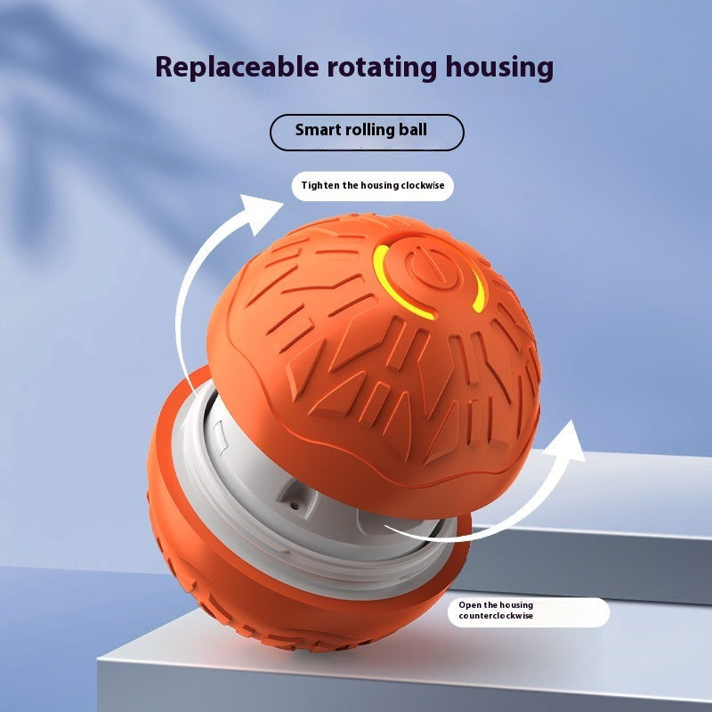 Pets Electric Jumping Ball Automatic Dog-teasing Luminous Pet Products Pets Dogs Training Products Ball Toys For Dogs Resistance - Zyrawave