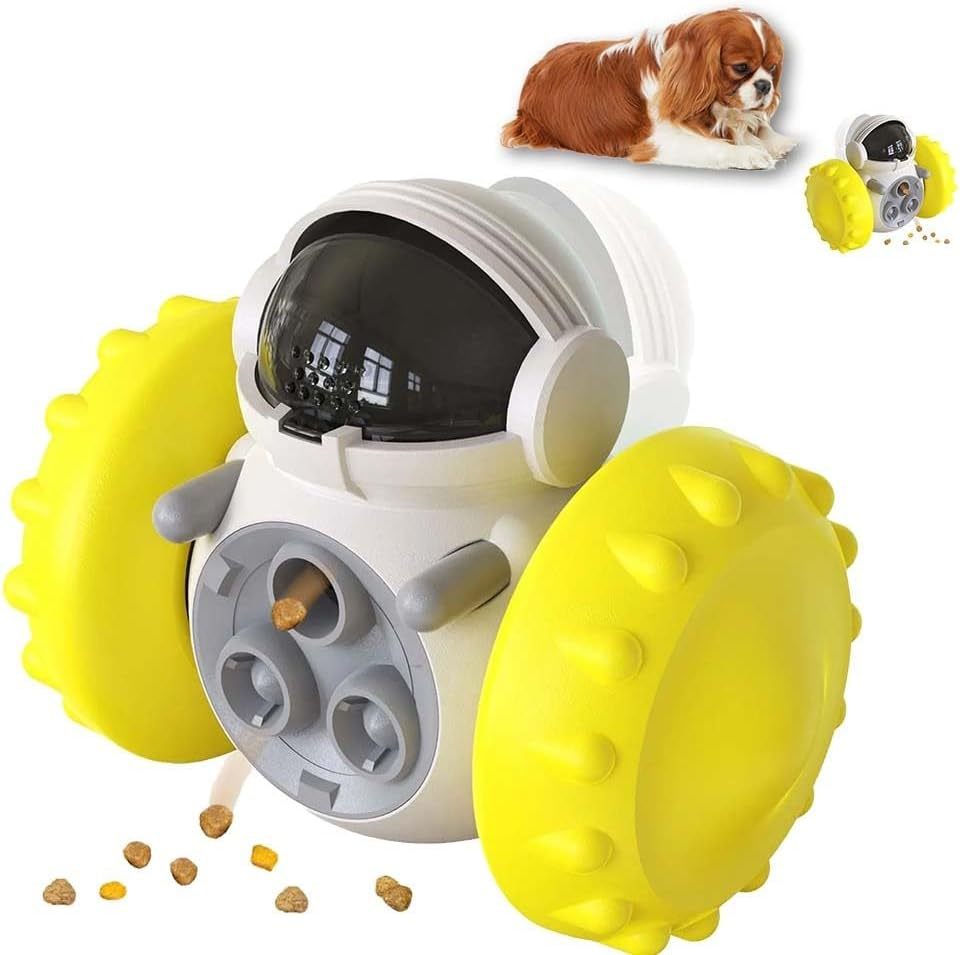 Dog Treat Toy For Small Dogs Food Dispenser Toy Interactive Dog Toy... - Zyrawave