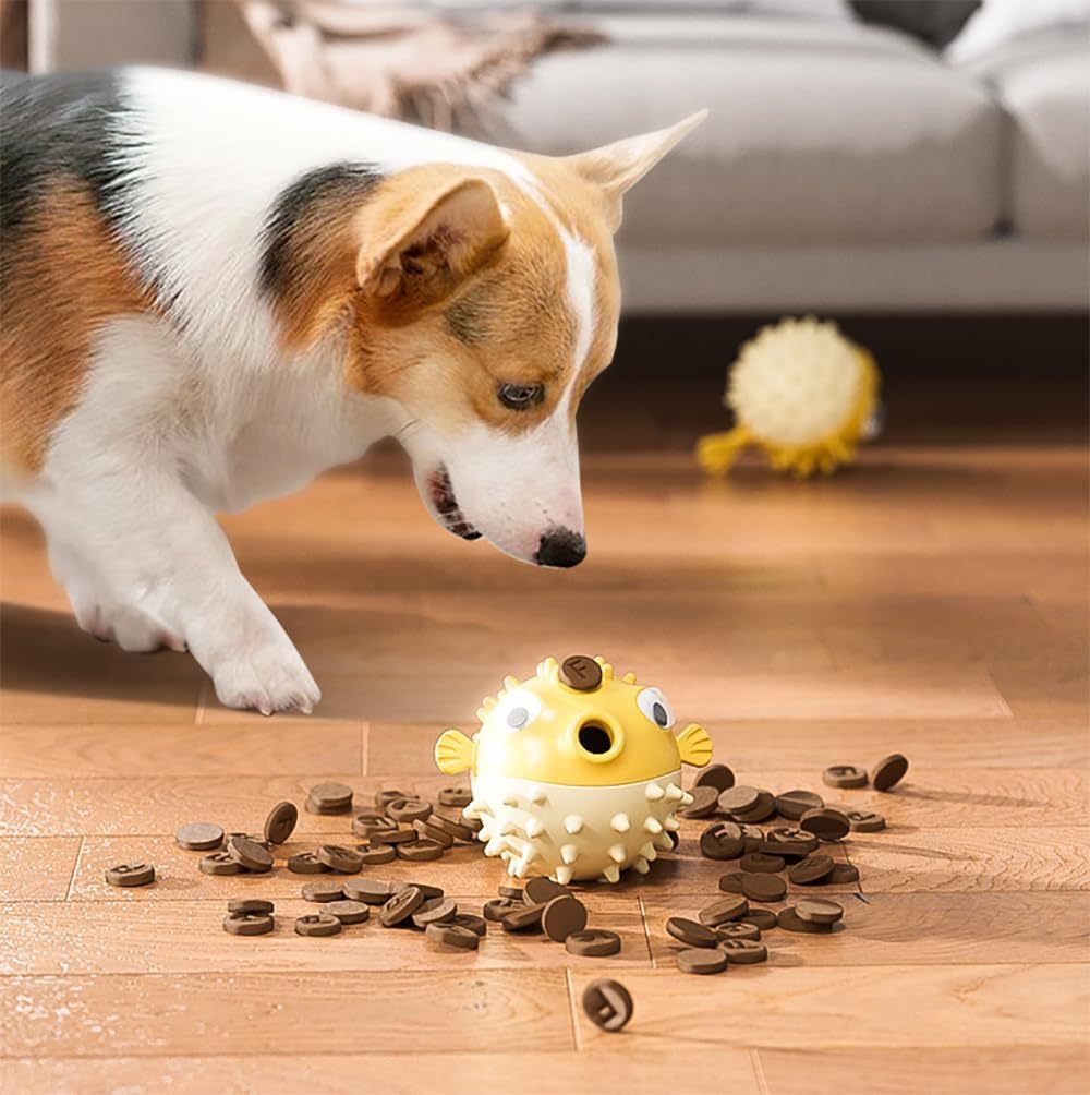 Interactive Dog Toys For Treat Dispensing Dog Chew Toys For Medium ... - Zyrawave