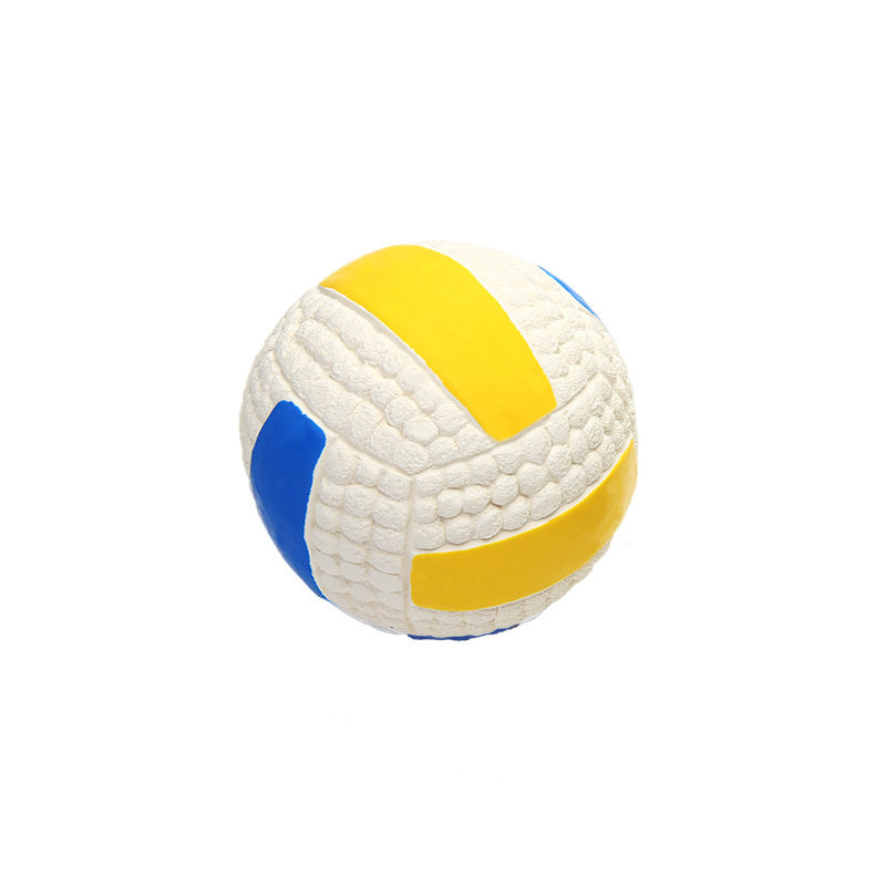 Dog toy bite-proof teeth molar latex toy ball pet interactive sound training ball pet supplies - Zyrawave