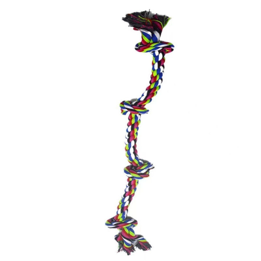 Heavy-Duty Rope Knot Dog Toys For Large Breeds Dental Health Chew And Interactive Tug Of War Play Pet Supplies - Zyrawave