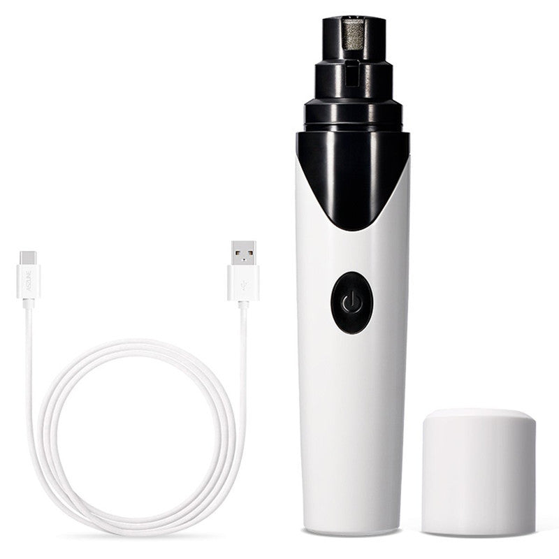 Rechargeable USB Pet Automatic Dog Cat Nail Grinder Animal Clipper - Zyrawave