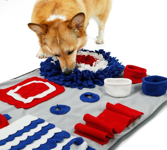 Interactive Puzzle Pet Sniffing Pad Blanket Smelling Traning Toy - Zyrawave