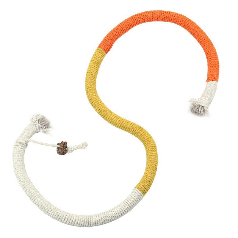 Bite Rope Self-Hi Relieving Stuffy Catnip Toy Bite-resistant Cat Te... - Zyrawave