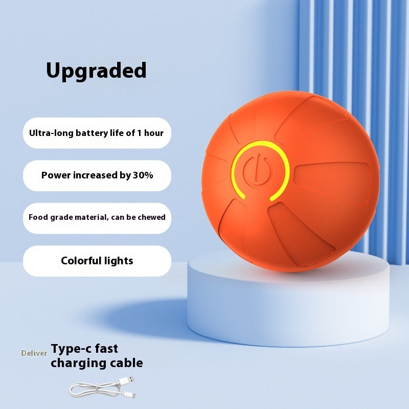 Pets Electric Jumping Ball Automatic Dog-teasing Luminous Pet Products Pets Dogs Training Products Ball Toys For Dogs Resistance - Zyrawave