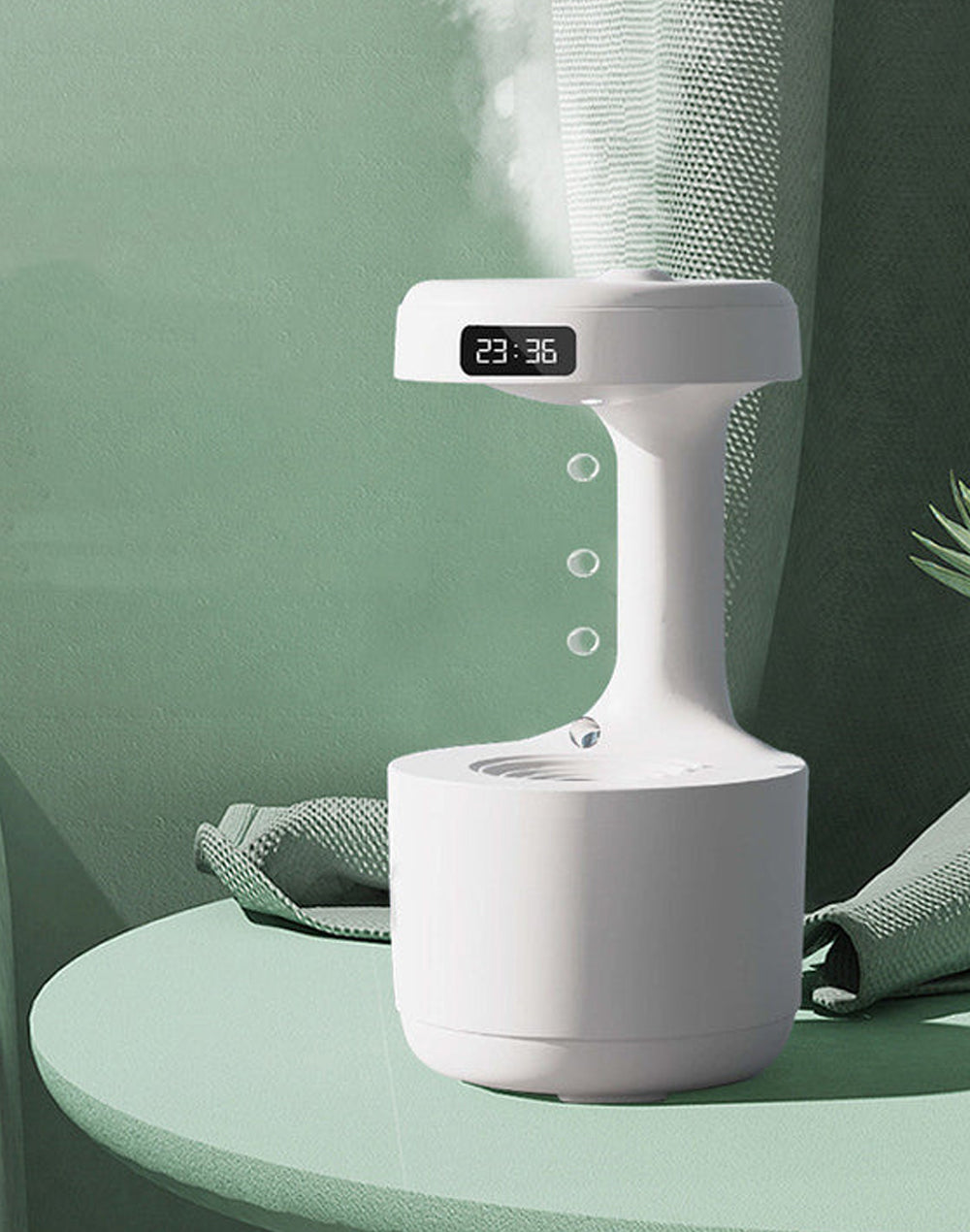 Anti-Gravity Ultrasonic Humidifier with LED Ambiance – Transform Your Air, Transform Your Space