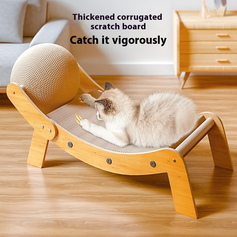 Pet Recliner Cat Scratch Board Toy - Zyrawave