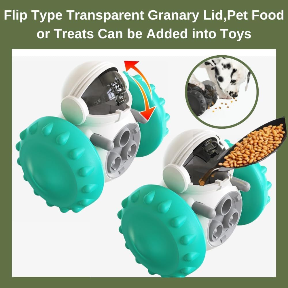 Dog Treat Toy For Small Dogs Food Dispenser Toy Interactive Dog Toy... - Zyrawave