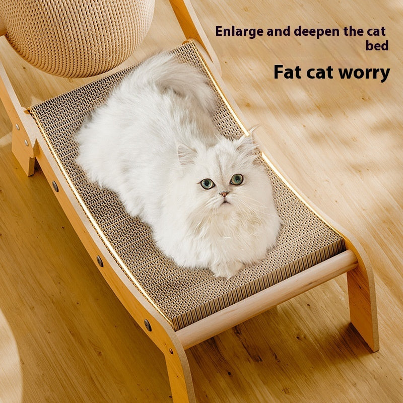 Pet Recliner Cat Scratch Board Toy - Zyrawave