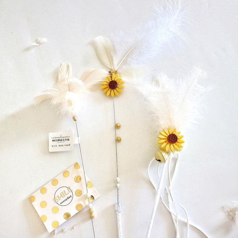 Feather Fairy Tassel Funny Cat Stick Playset - Zyrawave