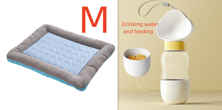 Pet Cooling Pad Bed For Dogs Cats Puppy Kitten Cool Mat Pet Blanket... - Zyrawave